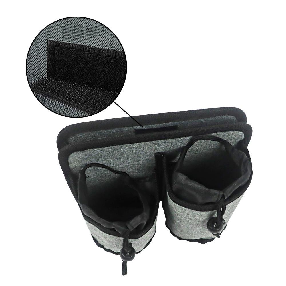 Travel Cup Holder for Luggage - Gray